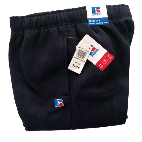RUSSELL ATHLETIC ELASTIC BOTTOM SWEATPANTS / M - Picture 10 of 11